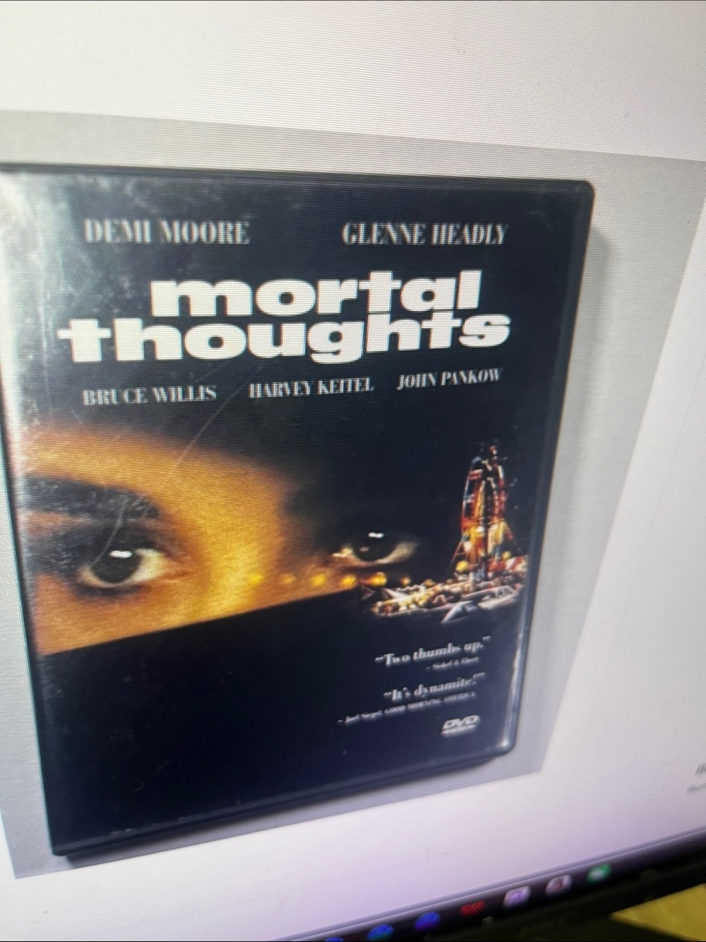 Mortal Thoughts (DV by Dolce Vita) – Black and Amber Cover